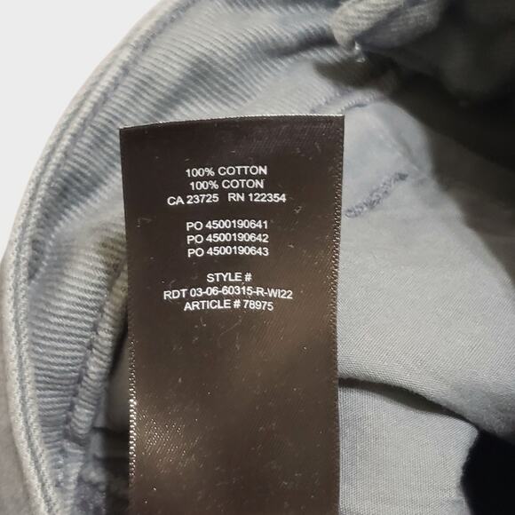 Aritzia TNA Greenwich Pant Utility Carpenter Jean Grey Sz 2 Relaxed Baggy Casual - Picture 9 of 13